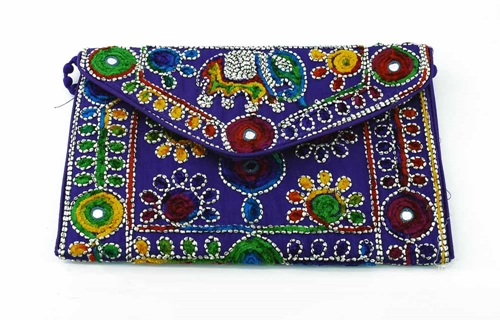 boho cosmetic bolsa