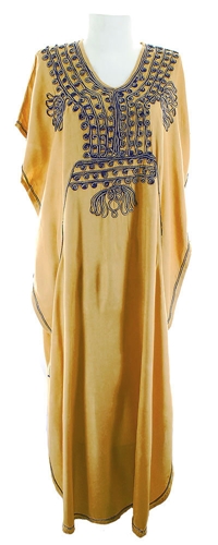 vestido kaftan longo