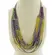 Colar Boho Vários Fios Miçangas