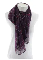 Echarpe de Chiffon Estampado