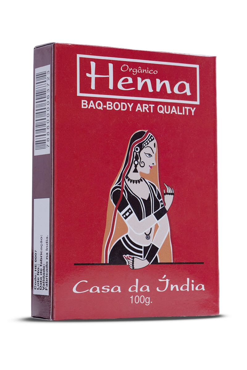 BAQ Body Art Quality Henna Orgânica