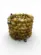Pulseira Mola de Arame e Contas de Madeira