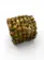 Pulseira Mola de Arame e Contas de Madeira