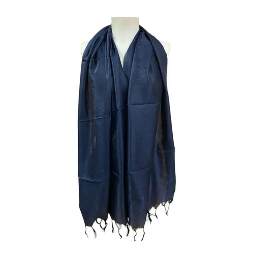 Echarpe Dupla Face Viscose Textura de Seda - Echarpe Dupla Face
