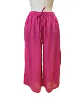 Calça Pantalona de Algodão