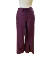 Calça Transpassada de Viscose