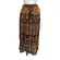Saia Crepe Rayon Estampa Elefantes