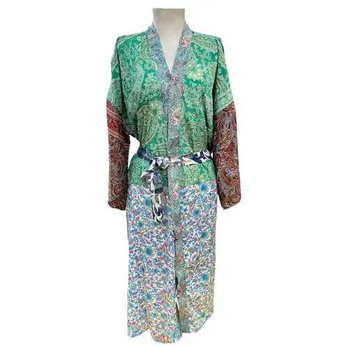 kimono Patchwork Poliéster