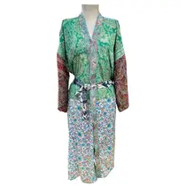 kimono Patchwork Poliéster