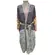 kimono Patchwork Poliéster