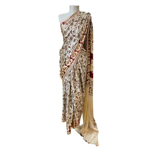 Saree  Estampado Adamascado