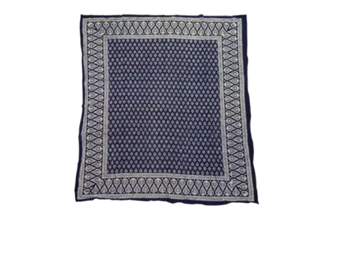 Colcha 100% Algodão Estampas Azuis