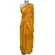 Saree Poliéster Folhas ou Flores