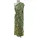 Saree Poliéster Folhas ou Flores