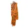 Saree Sintético Estampa Floral