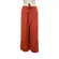 Calça Bordada Transpassada Stone Washed