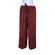Calça Bordada Transpassada Stone Washed