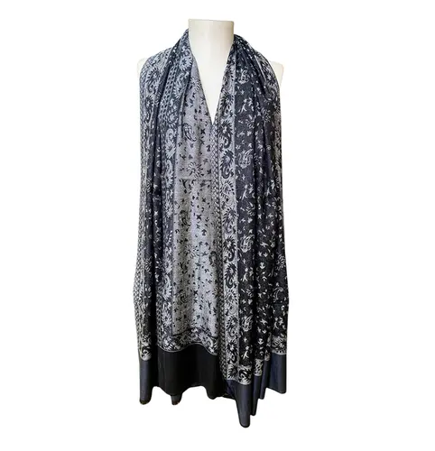 Pashimina Estampada Viscose Fininha
