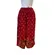 Calça Pantalona de Viscose Estampada