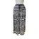 Saia Estampada Crepe Rayon