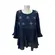 Batinha Viscose Bordada com  Vidrilhos