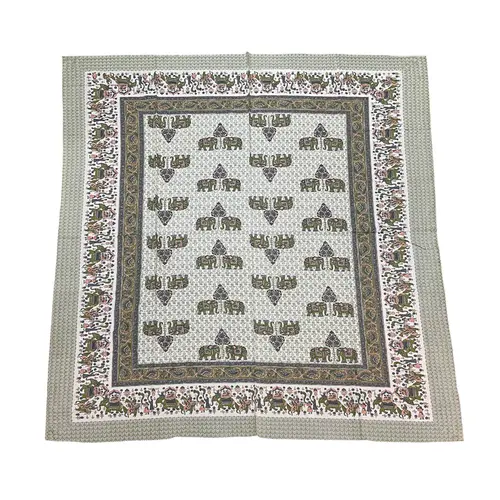 Colcha  Casal Off White + Estampas