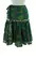 Saia Boho de Crepe Bordada com espelhinhos