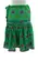 Saia Boho de Crepe Bordada com espelhinhos