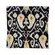 Capa para almofada Pespontada Estampa IKAT