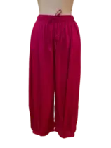 Calça de Viscose com Punho nas Barras