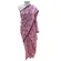 Saree Chiffon Em Tons Cor de Rosa