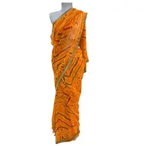 Saree estampado poliester Kerala