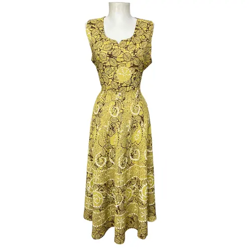 Vestido Viscose Estampada Pestal