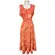 Vestido Viscose Estampada Pestal