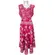 Vestido Viscose Estampada Pestal