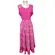 Vestido Viscose Estampada Pestal