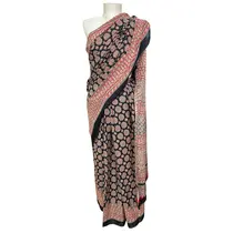 Saree de Algodão Estampas Sortidas