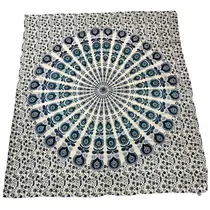 Colcha Mandala para Cama Casal 100% Algodão