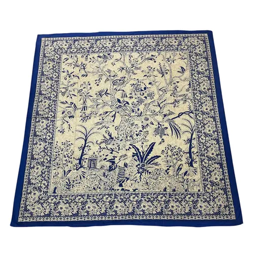 Colcha para Cama Casal 100% Algodão (Árvore)