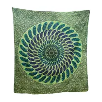 Colcha Casal Alg. Mandala de Penas